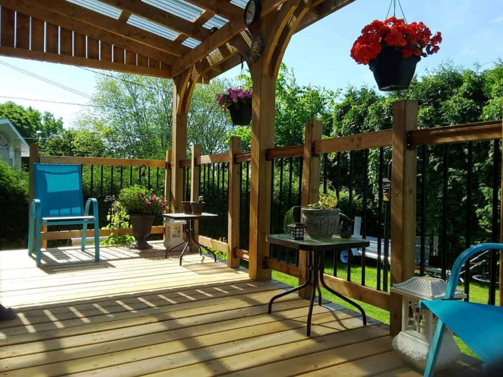 Covered Deck