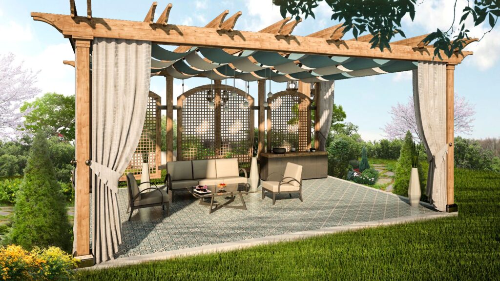 Pergola 3D Design