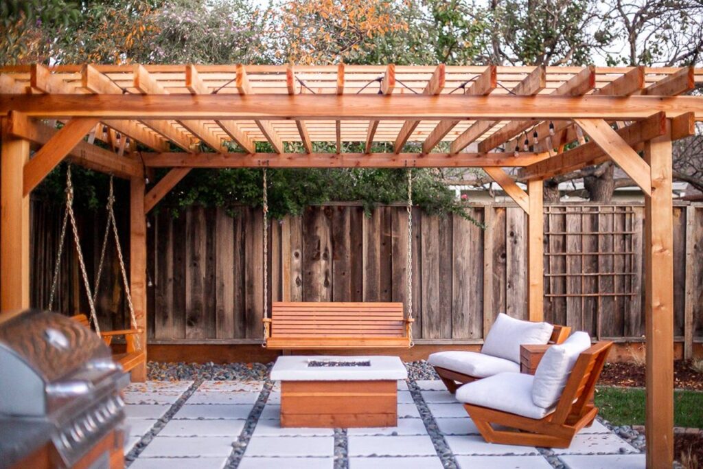 Wood Pergola
