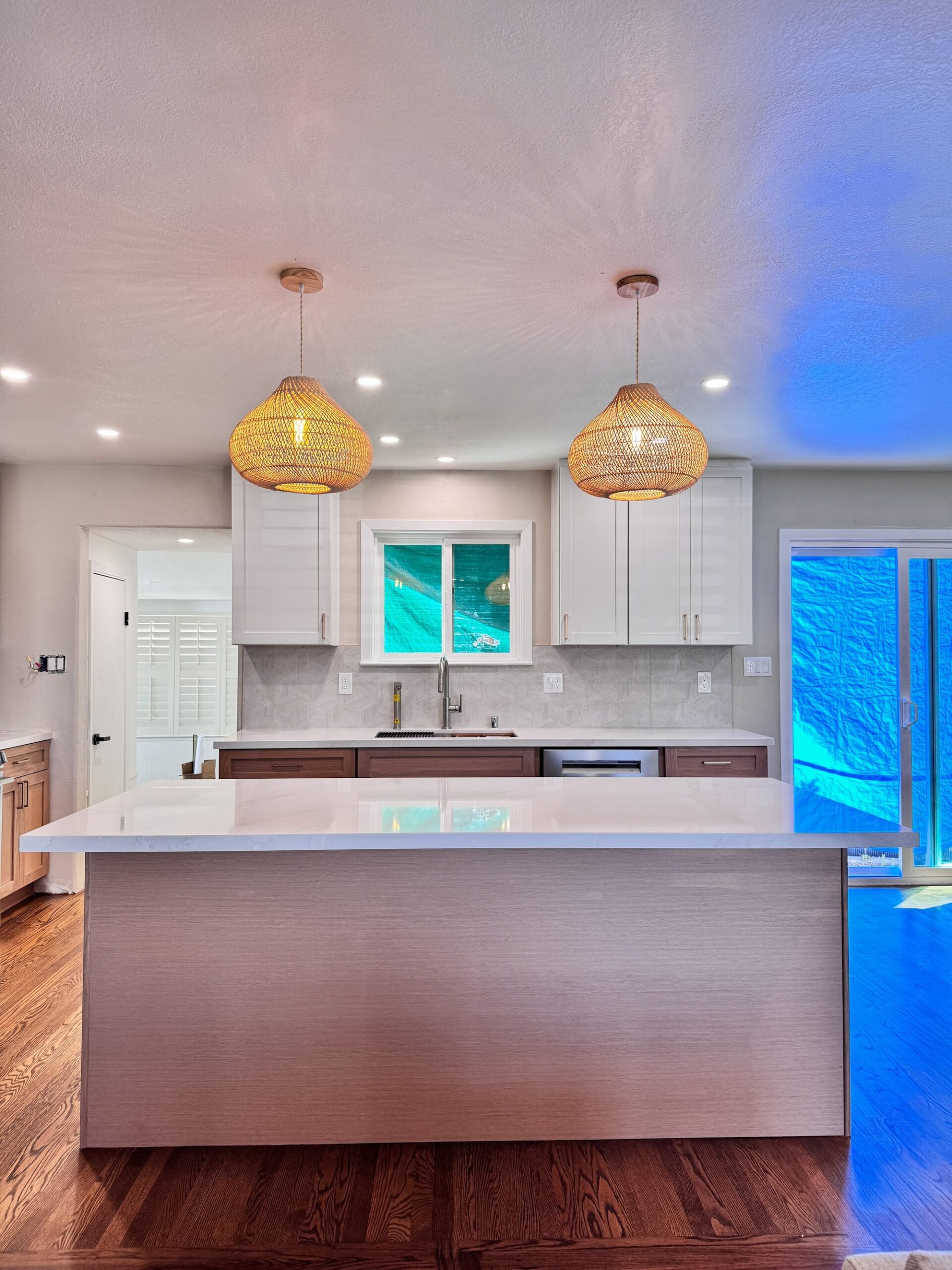 Two-Tone White Oak Kitchen Remodel — Houston, TX photo 11