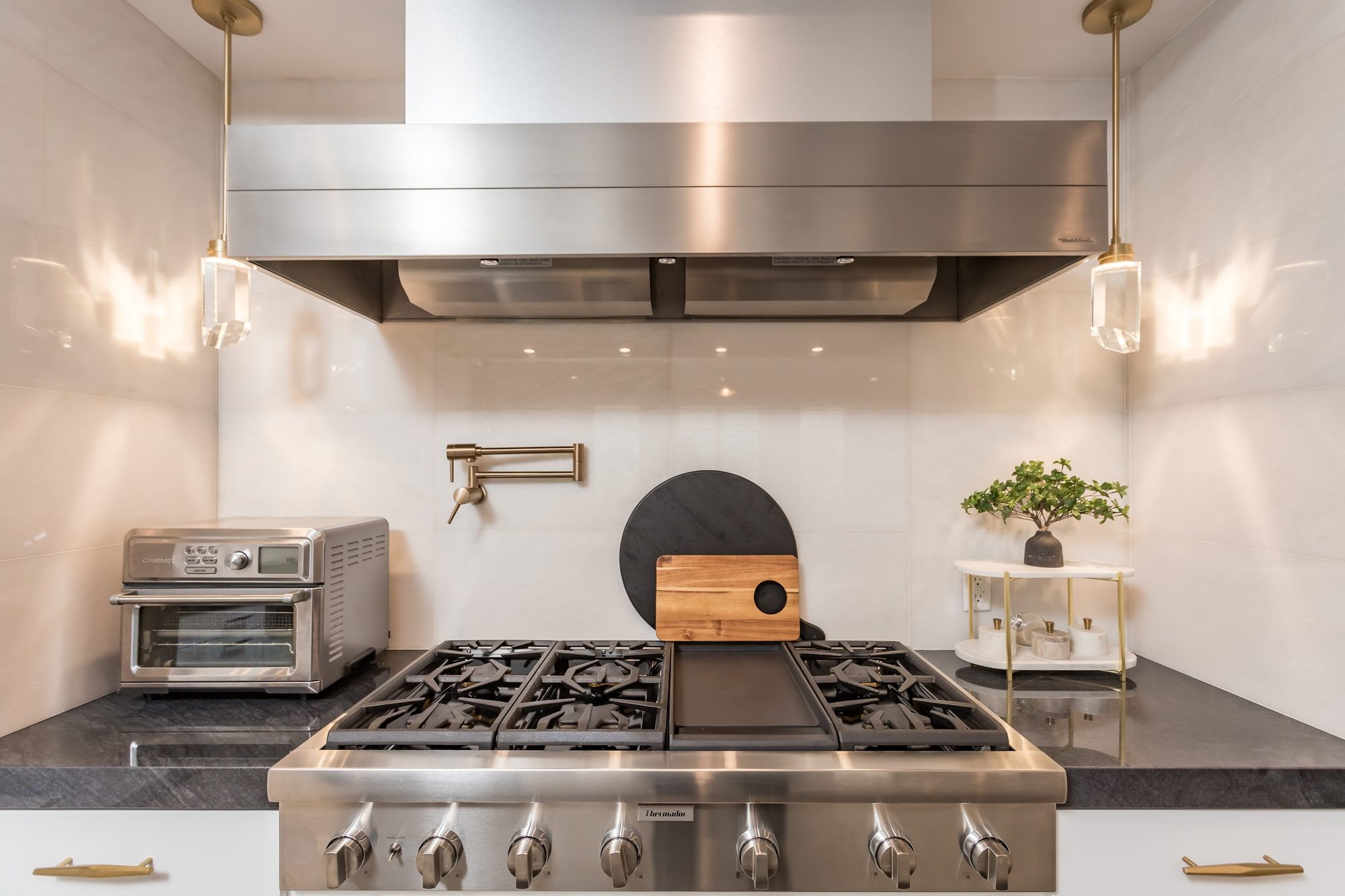 Contemporary Fluted Cabinetry Kitchen Remodel — Houston, TX photo 25