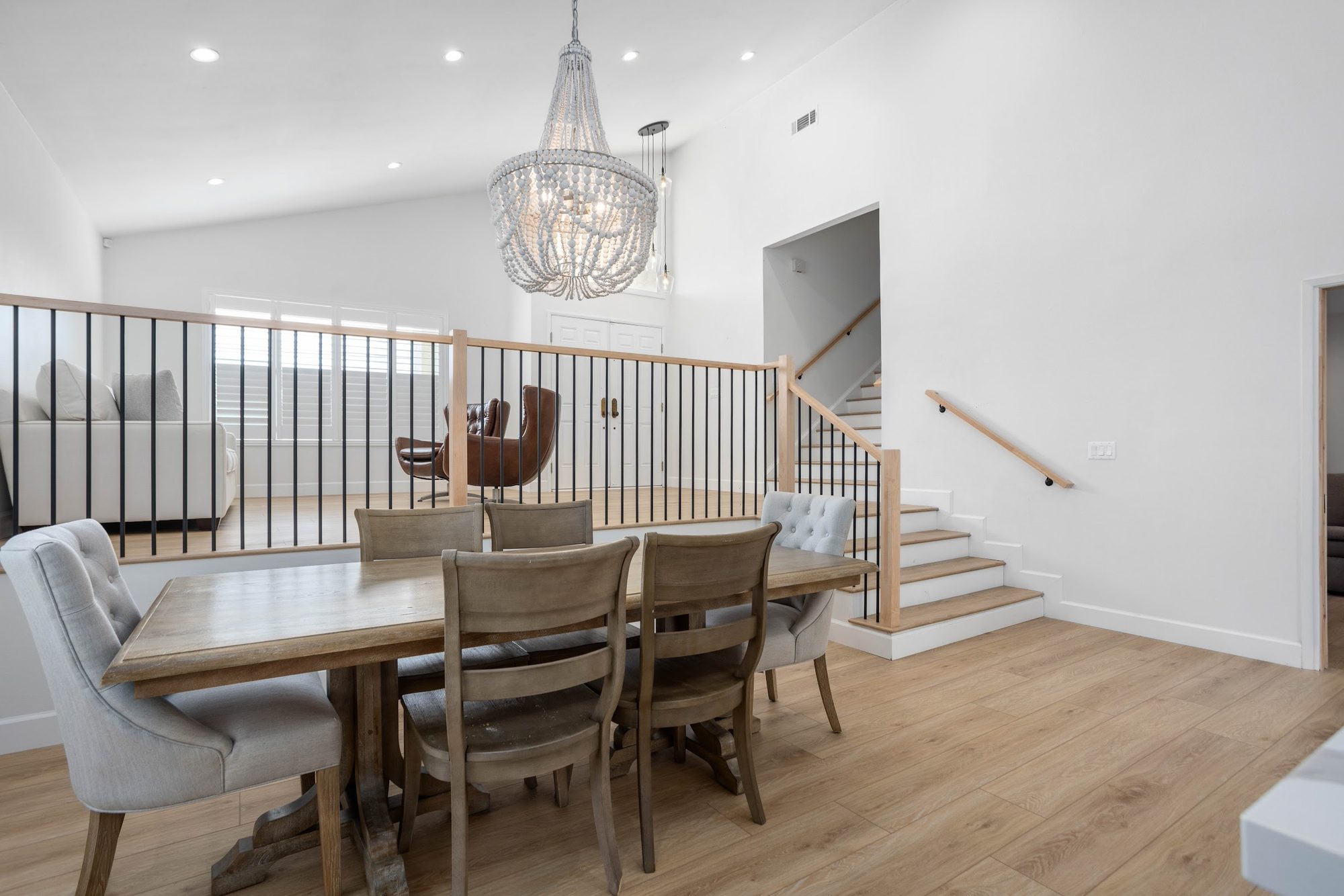Brass-Accented White Kitchen Remodel — Houston, TX photo 15